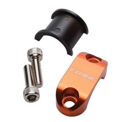Tusk Billet Rotating Bar Clamp Orange For Kawasaki KX125 1995-2005