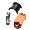 Tusk Billet Rotating Bar Clamp Orange For Kawasaki KX125 1995-2005 view 1