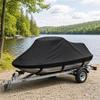 Black PWC Jet Ski All-Weather Canvas Travel Cover for Yamaha Waverunner VX Limited HO 2021 2022 view 3