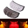 RUSIHO Motorcycle Integrated LED Tail Light Brake Turn Signal Blinker For Yamaha FAZER FZ1 2006-2015 FZ1 FZ8 2010-2015 (Clear Lens) view 1