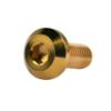 Wanyifa Titanium Umbrella Head M8 15 20 25 30 35 40mm Bolt Screw for Bicycle Motorcycle Car Pack of 4 (M8x20mm, Gold) view 4