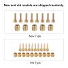 Brake Olive and Brass Connecting Insert Kit, 10 Set Oil Needle Olive Head Bike Hydraulic Disc Brake Hose Olive Insert for Magura MT2/MT4/MT5/MT6/MT7/MT8 view 2