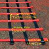 DREAMOSA Climbing Cargo Net, Polyester Loop Fastener, Red, 4ft x 5ft, Compatible with Truck, Pickup view 2