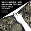 Mossy Oak Matte Camo Roll Hunting Patterns, Self-Adhesive Vinyl Wrap, DIY (48"x12", Elements Agua Blacktip) view 3