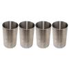 Qocean 4Pieces STD 4D98E Cylinder Liners (Semi-finished) Compatible with Yanmar Engine Komatsu PC70FR-1 PC75R-1 PC75R-2+ SK09J-2 WB70A-1 FD20TH FD30H XD30 Repair Parts view 1