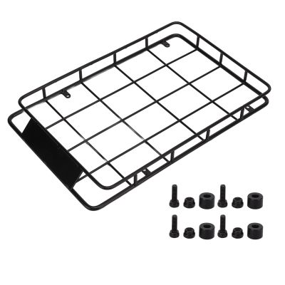 RC Car Roof Luggage Rack, Iron Luggage Carrier, SCX10 1/10 RC Crawler Model Tray for RC Car Enthusiasts, Model Car Accessories, Outdoor, Off-Road, Racing