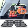 Modular Storage Panel System Rear Window Molle Panel with 10 Fastening Tape for Toyota 4Runner 2010-2023 view 1