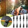 Outdoor Equipment, Awning Fasteners, Tent Clips, Durable Elastic Bands, for Caravan, Tarps Outdoor Camping Tent view 4