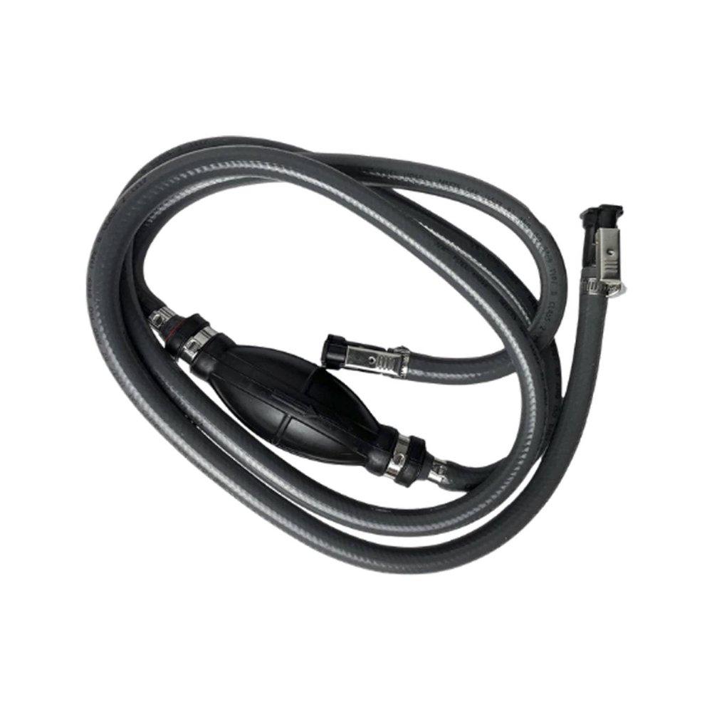 MARINE CITY Nylon Marine Fuel Line Hose, 8.8FT, 3/8 Inch Inner Diameter 5/8 Inch Outer Diameter Heavy Duty Fuel Hose for Boats, Outboard Motors, Tractors, RVs, Caravans (Pack of 1)