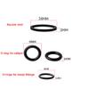 COONIUM Hydraulic Disc Brake Pistons Rebuild Replacement Kits for Shimano SLX XT XTR Caliper, Pack of 2 Pistons for One Caliper Service view 3
