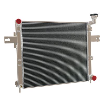 Cubauto 62MM 4 Row Aluminum Radiator Compatible For 1999-2005 Jeep Grand Cherokee WJ WG 4.7l V8 MT 2000 2001 2002 2003 2004