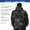 FROGG TOGGS Men's FTX Armor Premium Waterproof Rain, Fishing/Anglers Jacket, Kryptek Typhon, Large view 4