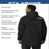 FROGG TOGGS Men's FTX Armor Premium Waterproof Rain, Fishing/Anglers Jacket, Black, XX-Large view 4