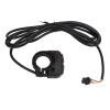 Electric 2-in-1 Lamp Horn Switch Part, Lamp and Horn Control Switch with Light Adapter Cable for Electric Motorcycle Scooter Accessory view 3