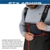 FROGG TOGGS Mens Ftx Armor Premium Waterproof Rain, Fishing Bibs Pants, Dark Graphite, X-Large US view 4