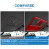 AIRSPEED Carbon Fiber Overhead Console Panel Reading Light Frame Cover Sticker Interior Trim Accessory Hard Roof for Nissan 350Z 2006-2009 (Red) view 4