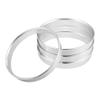 X AUTOHAUX 4pcs OD 66.1mm to ID 64.1mm Aluminum Alloy Car Hub Centric Rings Wheel Bore Center Spacer view 1
