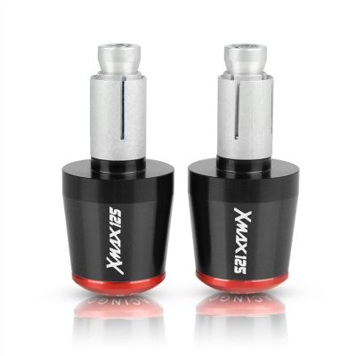AHJKLG for Yamaha X-MAX Xmax 125 250 300 400 2017-2018 7/8" 22MM Motorcycle Hand Bar Ends Slider Handle Bar End Grips Cap Xmax125 17 18 (Color : G)