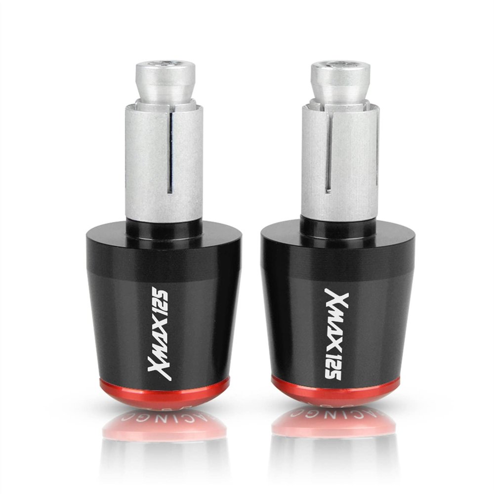 AHJKLG for Yamaha X-MAX Xmax 125 250 300 400 2017-2018 7/8" 22MM Motorcycle Hand Bar Ends Slider Handle Bar End Grips Cap Xmax125 17 18 (Color : G)