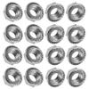 Caltric 16PCS Wheel Flanged Serrated Lug Nuts Compatible with Polaris 7542459 7547211 3/8"-24 view 3