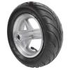 Wheel Rim, Thickened Tire Replacement Stable Rubber Pocket Bike Tire Wheel Tyre Rims for reliable for Mini Pocket Bike for Direct Replacement(rear wheel) view 1