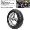 Okuyonic Wheel Rim, Thickened Pocket Bike Tire Wheel Tyre Rims Rubber Pocket Bike Wheel Stable Mini Bike Wheels for Direct Replacement for Pocket Bike(Front Wheel) view 3