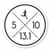 13.1 Half-Marathon Sticker (3.5 Inch) - The Trifecta 5k, 10k, and 13.1 Running Vinyl Decal for Your Your Laptop, Car Bumper, or Hydro-Flask view 1