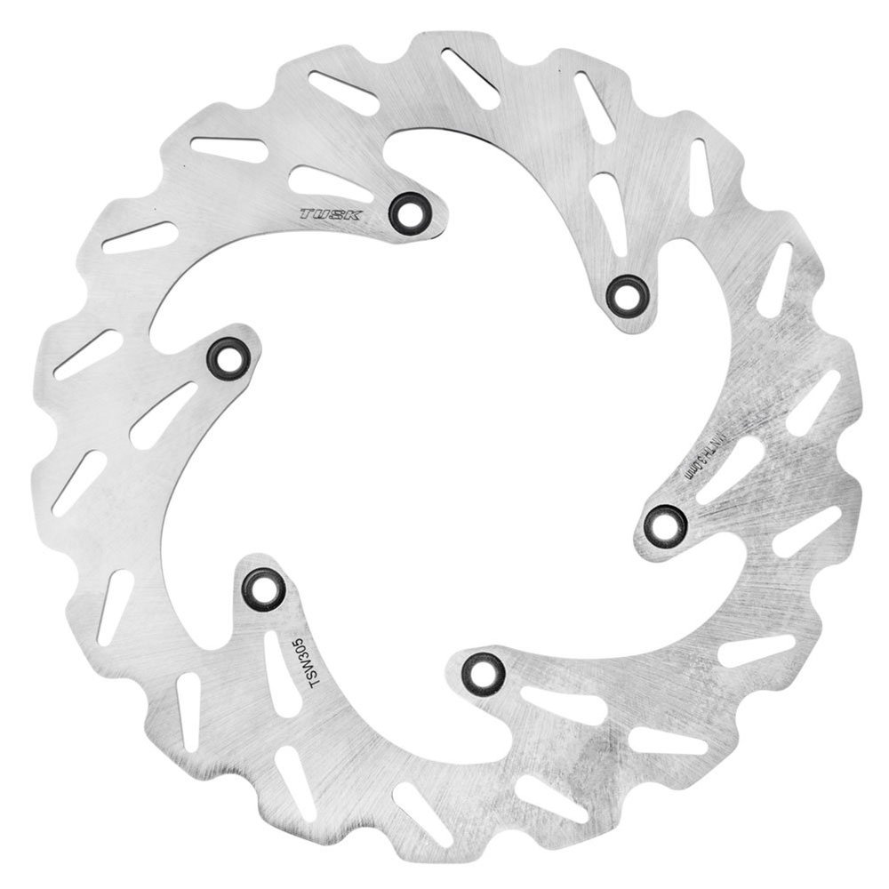 Tusk Stainless Steel Typhoon Brake Rotor, Rear For Suzuki RM250 2006-2008