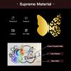 2pcs Princess On Board Sticker for Cars Safety Warning Stickers (Princess On Board) Safety Bumper Stickers for Cars,Trucks,Laptop Etc. Cute Design (Brushed Gold) view 3