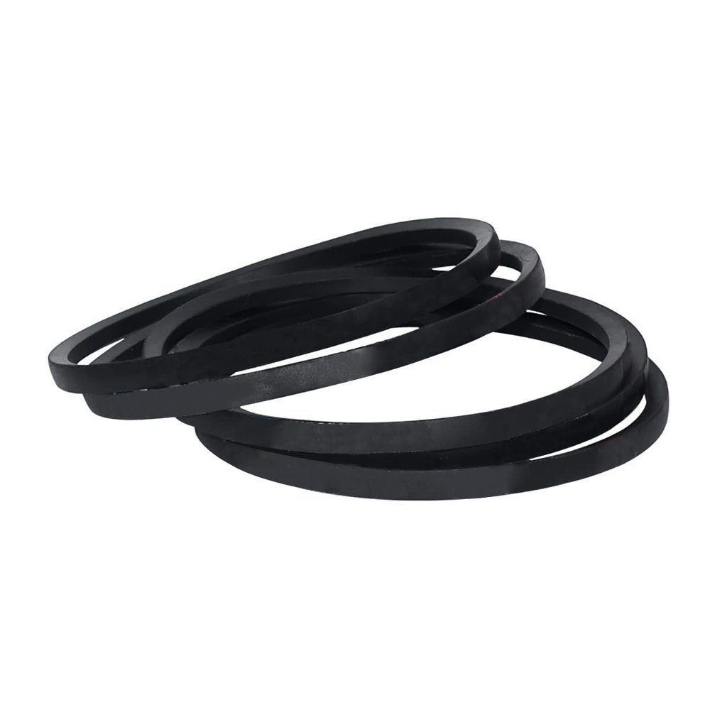 Unifizz Rubber Industrial Transmission Belt,A1200 Rubber Belt,Replace Belt for Industrial, Black, 1 PCS