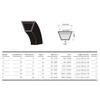 Unifizz Rubber Industrial Transmission Belt,A1200 Rubber Belt,Replace Belt for Industrial, Black, 1 PCS view 2