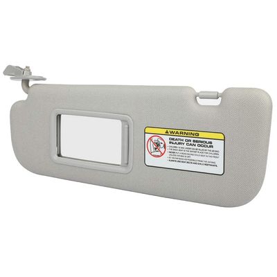 ASAPE Sun Visor without Sunroof Left Driver Side Compatible with for Elantra 2011-2015, Sun Visor for Car Replacement 852103X000TX (Gray)