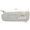 ASAPE Sun Visor without Sunroof Left Driver Side Compatible with for Elantra 2011-2015, Sun Visor for Car Replacement 852103X000TX (Gray) view 2