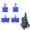 COONIUM Hydraulic Disc Brake Bleed Blocks Compatible with Shimano, AVID SRAM and More, Pack of Assorted 4 pcs (2 PCS for 2-Piston Caliper and 2 PCS for 4-Piston Caliper) view 1