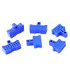 COONIUM Hydraulic Disc Brake Bleed Blocks Compatible with Shimano, AVID SRAM and More, Pack of Assorted 4 pcs (2 PCS for 2-Piston Caliper and 2 PCS for 4-Piston Caliper) view 3