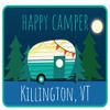 Killington Vermont Souvenir 2-Inch Vinyl Decal Sticker HC Design view 1