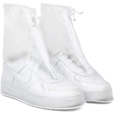 Galashield Rain Shoe Covers | Waterproof Shoe Covers for Men Women | Reusable Galoshes Overshoes (Clear, 3X-Large)