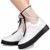 Galashield Rain Shoe Covers | Waterproof Shoe Covers for Men Women | Reusable Galoshes Overshoes (Clear/Black, XX-Large) view 2