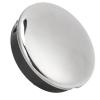 Boat Steering Wheel Center, Marine Steering Wheel Cover ABS Snap in Glossy Finish Stainless Steel 2.5in for Yachts view 1