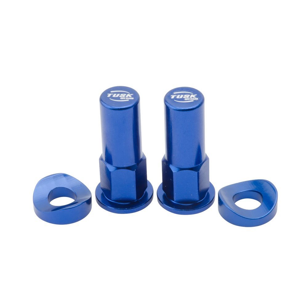 Tusk Rim Lock Nut/Spacer Kit Blue for Honda XR200R 1981-1999,2001-2002