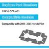 Getfarway Cup Holder Insert Cup 83456-sza-a01 Compatible with 2009-2015 Honda Pilot EX LX Sport Utility 4-Door Replace 83456-SZA-A01, Easy Installation, Strong Durability view 2
