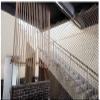 Children Safety Netting Stair Railing Protective Net Heavy Duty Truck Cargo Trailer Net Wall Decorative Indoor Ceiling Grid Treehouse Swing Rope Net (Size : 3 * 6m(10 * 20ft)) view 2