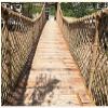 Children Safety Netting Stair Railing Protective Net Heavy Duty Truck Cargo Trailer Net Wall Decorative Indoor Ceiling Grid Treehouse Swing Rope Net (Size : 3 * 6m(10 * 20ft)) view 4