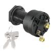 Golf Cart Starter Switch, Ignition Switch, for Club Car DS 101826201, 36 Or 48 Volts for Electric Golf Cart 1996-Up Ignition Key Switch (Black) view 1