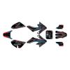Kalair GFX Graphics Kit for Honda CRF50 (All Years) Vizion Series Grey 21 Mil - Pro Edition - Dirt Pit Bike Motorcycle Stickers, Dirtbike Racing Automotive Decal Motocross Accessories no-Plastics view 1
