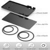 Acoretoas Phone Holder for Peloton Bike & Peloton Bike +, Peloton Bike Accessories, Built-in Anti-Slip Silicone mat Mount Tray, Peloton Phone Holder for iPhone, iPad - Easy Installation view 3