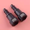 beler 2Pcs 9.89mm ID8 5/16" Female Fuel Line Hose Quick Connect Release Pipe view 2