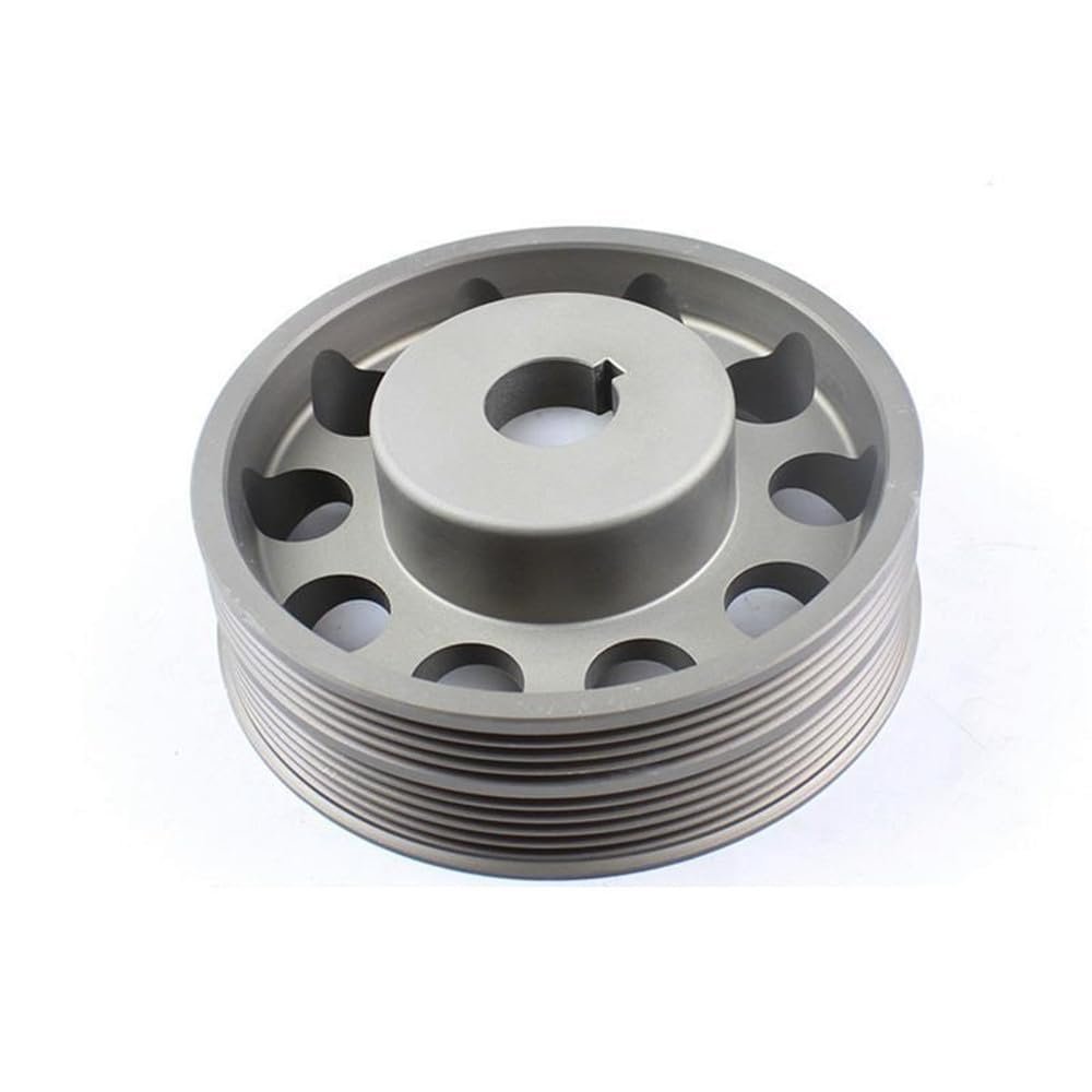 RSSTRIIEN for Subaru Impreza 93-11,WRX 02-14, STI 04-15,Legacy 94-09, Forester 03-09 Also 2013 Forrester XT Aluminum Light-Weight Crank Shaft Pulley