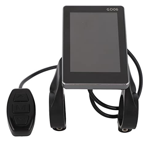 VBESTLIFE Electric LCD GD06 Display Control Panel 36V 48V Display Meter for 22.2mm / 0.9in Handlebars