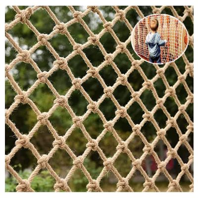 Safety Net Child Swing Fence Netting Truck Trailer Heavy Duty Cargo Net Balcony Stair Playground Protection Net Treehouse Climbing Net (Size : 1 * 5m(3 * 16ft))